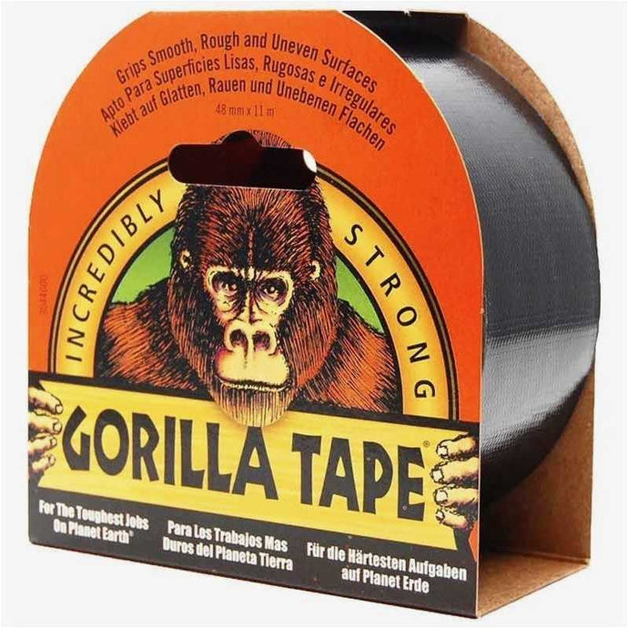 gorilla tape nastro telato 11mt x48mm nero