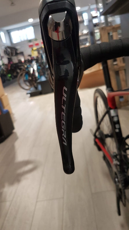 Carica immagine in Galleria Viewer, GIANT DEFY ADVANCED 1 M USATO NERO-ROSSO
