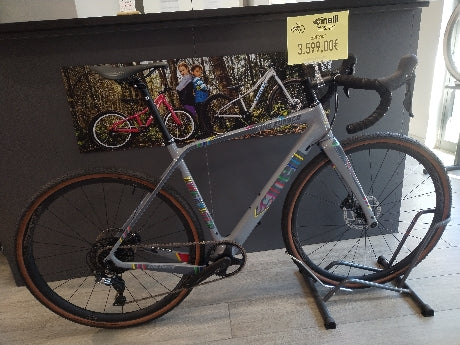 CINELLI ZYDECO KING GRAY DUMBO GRX 820 1x11 TAGLIA M