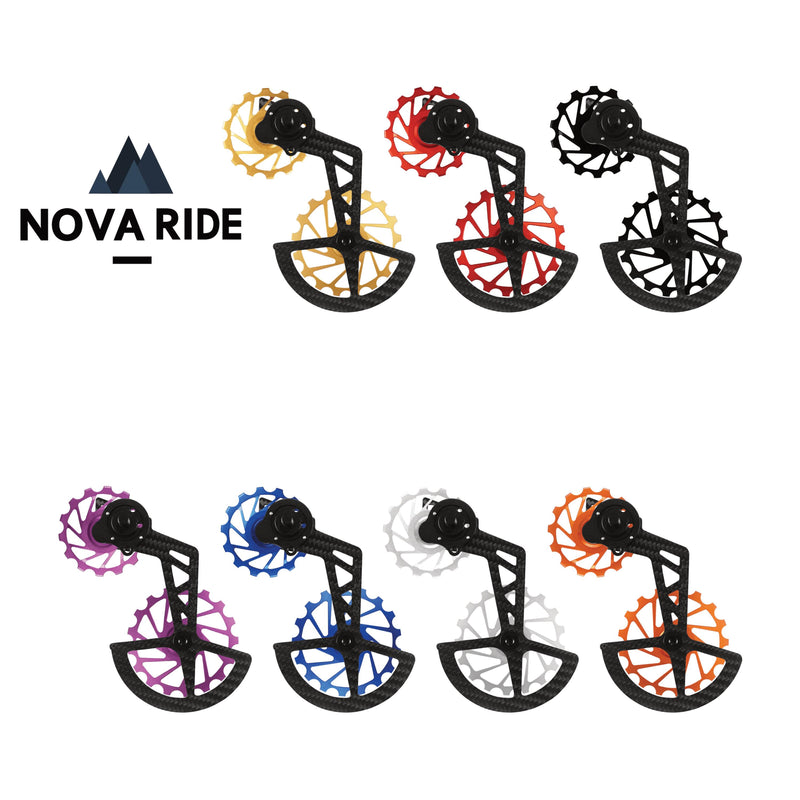 Carica immagine in Galleria Viewer, Nova Ride Sistema Pulegge Shimano 105 12 velocità
