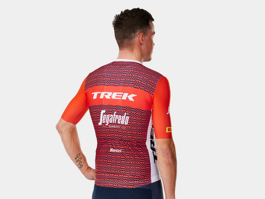 Maglia Santini Trek-Segafredo Team Replica Race da uomo