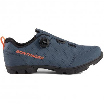 Scarpa Bontrager Evoke 42 Corazzata Blu/Arancio Radioattivo